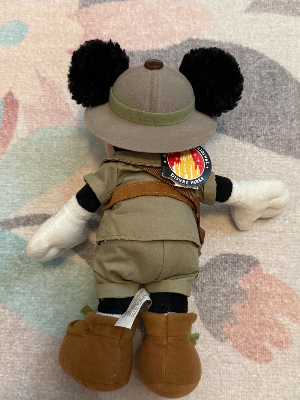 Vintage Disney Parks Safari Mickey Mouse Plush - Picture 2 of 6
